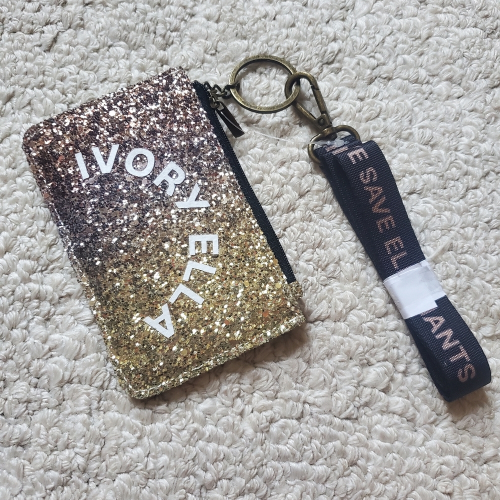 Ivory Ella Landyard and ID holder